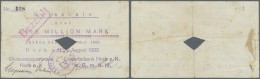 Deutschland - Notgeld - Württemberg: Horb, Oberamtssparkasse Und Gewebebank, 1 Mio. Mark, 9.8.1923, Schnittentwerte - Lokale Ausgaben