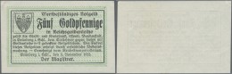 Deutschland - Notgeld - Ehemalige Ostgebiete: Grünberg, Schlesien, Stadt, 5 GPf., 3.11.1923, 2 Mm Eckbug Oben Links - Autres & Non Classés