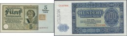 Deutschland - DDR: Sehr Detaillierte Sammlung Mit 106 Banknoten DDR Von Den Kuponausgaben Der SBZ Bis Zur Letzten Serie - Other & Unclassified