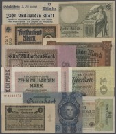 Deutschland - Sonstige: Sammelalbum Mit 138 Banknoten Kaiserreich Von 1898 Bis Alliierte 1944 Mit Diversen Varianten, Da - Other & Unclassified