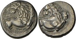 Thrakien: Thrakien-Chersonesos: Lot 8 X Hemidrachme, 4. Jhd. V. Chr., Meist Sehr Schön. - Grecques