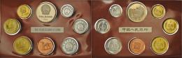 China - Volksrepublik: Kursmünzensatz 1982 PP , KM-Ps9, Mit KM 1-3, 15-18 Sowie Medaille Anlässlich Des Jahres - Chine