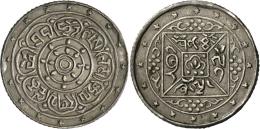 Tibet: 1 Sho 1909; 10,83 G, äußerst Selten, Sehr Schön-vorzüglich. - Other - Asia