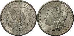 Vereinigte Staaten Von Amerika: 1 Dollar 1885 CC (Carson City), Auflage Nur 228.000 Ex., Laut Verkaufszettel MS 65, Vorz - Autres & Non Classés