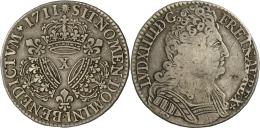 Frankreich: Louis XIV. 1643-1715: 1/2 Ecu A Trois Couronnes; 15,14 G, Dupplessy 1569, Gadoury 199, Sehr Schön. - Sonstige & Ohne Zuordnung