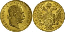 Österreich - Anlagegold: Franz Joseph I. 1848-1916: Dukat 1915 (NP), KM 2267, Stempelglanz. - Austria