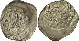 Altdeutschland Und RDR Bis 1800: Bamberg-Bistum, Eberhard II. Von Otelingen 1146-1170: Pfennig, Thronender Bischof Mit E - Autres & Non Classés