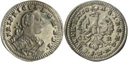 Altdeutschland Und RDR Bis 1800: Brandenburg-Bayreuth, Friedrich II. 1735-1763: 1 Kreuzer 1750 CL-R, Bayreuth, Slg. Wilm - Autres & Non Classés