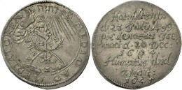 Altdeutschland Und RDR Bis 1800: Sachsen-Neu Weimar, Wilhelm 1640-1662: Groschen 1645, Auf Den Tod Albrechts Von Sachsen - Sonstige & Ohne Zuordnung