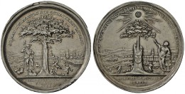 Altdeutschland Und RDR Bis 1800: Sachsen-Weimar-Eisenach, Ernst August Constantin 1756-1759: Silbermedaille 1755, Unsign - Sonstige & Ohne Zuordnung