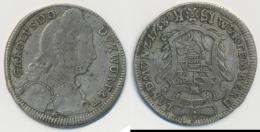 Altdeutschland Und RDR Bis 1800: Württemberg, Karl Eugen 1744-1793: 15 Kreuzer (1/4 Gulden) 1748, 4,53g, KM 388; Eb - Sonstige & Ohne Zuordnung