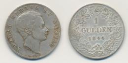 Nassau: Adolph 1839-1866: 1 Gulden 1844, AKS 65, Jaeger 49, Sehr Schön. - Other & Unclassified