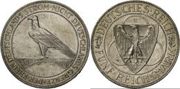 Weimarer Republik: 5 Reichsmark 1930 E (nur 60.180 Ex.), Rheinlandräumung, Jaeger 346, Gutes Vorzüglich. - Autres & Non Classés