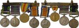 Medaillen Alle Welt: Großbritannien, Georg V. 1910-1936:  Ordensspange, Iraq, Malabar 1921-22, 1.WK 1914-1919, 1. - Non Classés