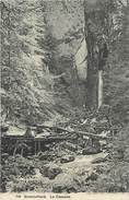 Suisse -ref C813- Grandvillard - La Cascade - Theme Cascades - Carte Bon Etat  - - Grandvillard