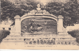 Cp , 28 , CHARTRES , Le Monument De Pasteur - Chartres