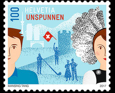 Zwitserland / Suisse - Postfris / MNH - Unspunnen 2017 - Ongebruikt