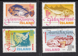 Iceland MNH 1998 Set Of 4 Fish - Ongebruikt