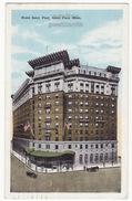 Saint Paul Minnesota MN. Early View - Hotel Saint Paul 1920s Vintage Postcard - St Paul