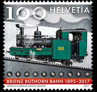 Zwitserland / Suisse - Postfris / MNH - 125 Jaar Brienz Rothorn Railway 2017 - Ongebruikt