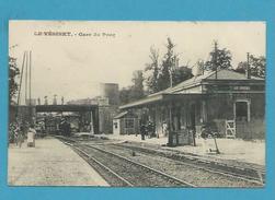 CPA - Chemin De Fer Arrivée Du Train En Gare Du PECQ - LE VESINET 78 - Le Vésinet