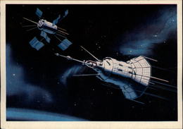 Delcampe - ESPACE - COSMONAUTES - ASTRONAUTES - Fusée - Satellite - Russie - Planète - Raumfahrt