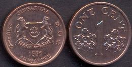 Singapore 1 Cent 1995 UNC - Singapore