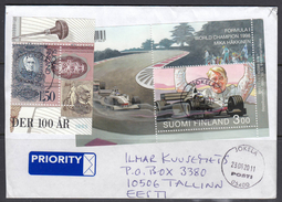 Finnland 2011. Brief Finnland- Estland. - Lettres & Documents