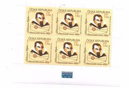 Year 2009 - J.Kepler, Block With Same 6 Stamps,  MNH. - Blokken & Velletjes