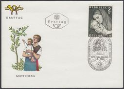 Austria 1968, FDC Cover "Motherday 1968" W./postmark "Salzburg", Ref.bbzg - Errors & Oddities