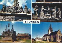 29 - TONOËN - St JEAN TROLIMON - L'église Et Le Calvaire - Saint-Jean-Trolimon