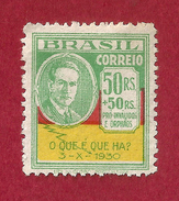 Brasil - 50+50 Reis - 1930 - Ongebruikt