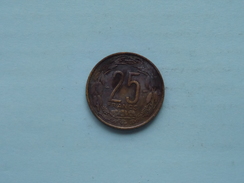 1958 - 25 Francs / KM 12 ( Details Zie Foto ) ! - Cameroon