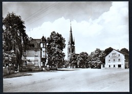 A4559 - Alte Foto Ansichtskarte - Weinböhla - Kirchplatz - Gel Sonderstempel TOP - Weinboehla