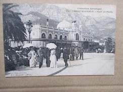 MONACO   -   MONTE- CARLO    -     CAFE DE PARIS        TRES   ANIME   TTB - Cafés & Restaurants