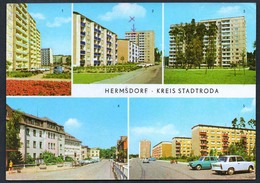 A4562 - Alte MBK Ansichtskarte - Hermsdorf Kr. Stadtroda - Neubauten Plattenbauten - Waldsiedung Keramikwerke - Hermsdorf