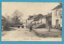 CPA - Rue De La Fontaine CHALINDREY 52 - Chalindrey