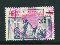 FRANCE- Vignette "croix Rouge"- Oblitérée - Cruz Roja