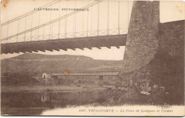 VIC-le-COMTE - Le Pont De Longues Et Corent - Vic Le Comte