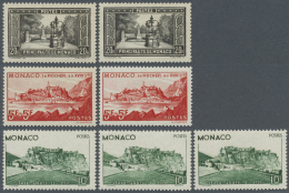 Monaco: 1923/1945, Postfrische Partie Von Meist Besseren Ausgaben, Dabei MiNr. 54/64 (5), 120/36 (2), 138/42 (2), 189 (3 - Unused Stamps