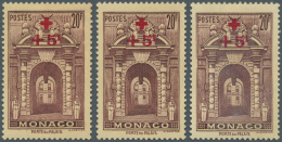 Monaco: 1885/1948, Ungebrauchter/postfrischer Lagerposten Auf Stecktafeln, Dicht Gesteckt Mit Guter Materialfülle, - Ongebruikt