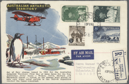 Thematik: Antarktis / Antarctic: 1957/1987 (ca.), Collection Of Australian Antarctic Territory And Ross Dependency On Se - Sonstige & Ohne Zuordnung