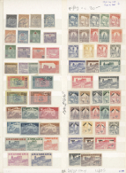 Tunesien: 1888/1955, Mint And Used Collection/assortment On Large Stockcards, Comprising Definitives, Commemoratives, Ai - Usati