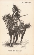 H. Boutmy : 18° Dragons - 1809 En Espagne - Carte Neuve - Altre Illustrazioni
