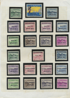 Bangladesch: 1971/1980, Mint And Used Collection/accumulation On Album Pages/stockpages, Showing A Nice Section Overprin - Bangladesch