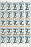 Togo: 1985, Airmails "Peace And Human Rights", 230fr. To 1000fr., Complete Set Of Four, 500 Sets Within Large Units, Unm - Togo (1960-...)