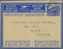 Südafrika - Ganzsachen: ACTIVE SERVICE LETTERCARDS: 1941/1944 (ca.), Accumulation With About 69 Used Active Service - Other & Unclassified