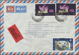 Kenia: 1982/1992, Accumulation Of Apprx. 290 Commercial (mainly Airmail) Covers To Germany, Bearing Attractive Commemora - Kenia (1963-...)