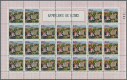 Guinea: 1967, Pictorial Issue, 2.400 Complete Sets Within Sheets, MNH (Mi. 437/42 A, 13.200,- €). - Guinee (1958-...)