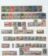 Ascension: 1922/1968, Mint Collection On Stocksheet, Incl. SG Nos. 1/9, 10/20, 21/30, 38/47 26v., 57/69 Etc. - Ascension